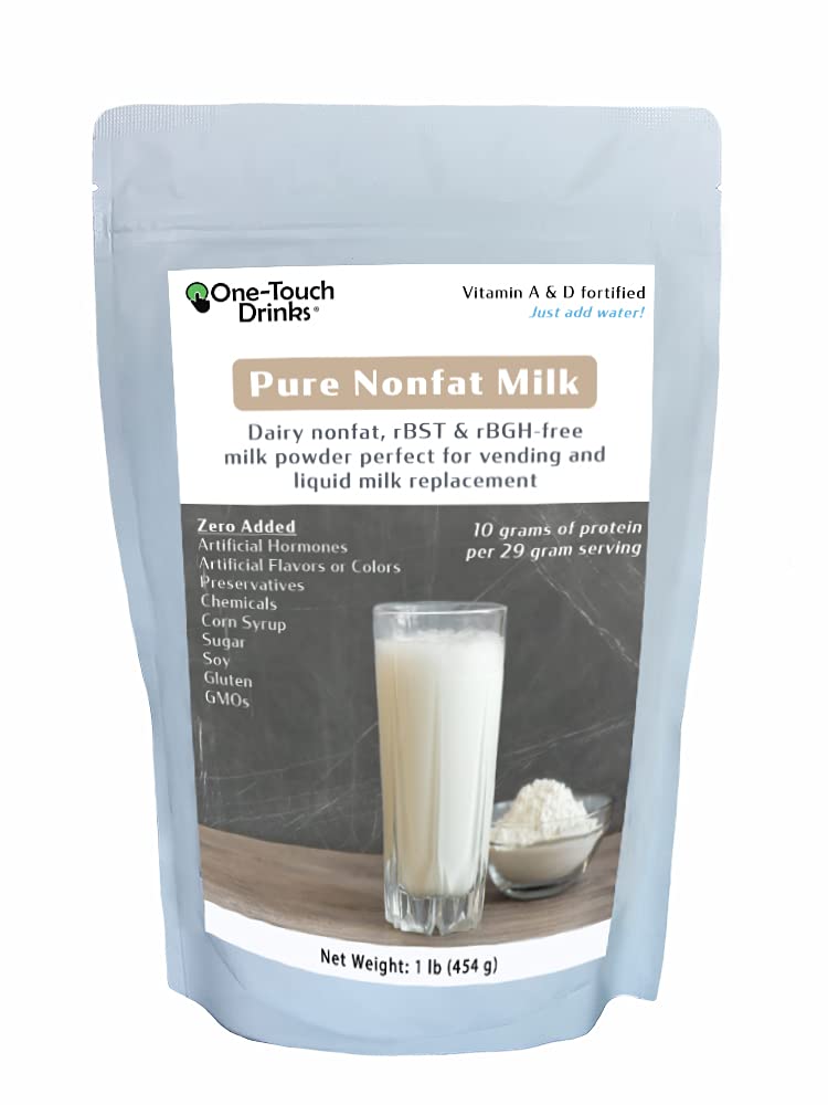 Pure Nonfat Milk Powder (1lb) - Image 1